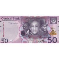 (007) ** PNew (PN28a) Lesotho - 50 Maloti (2021)